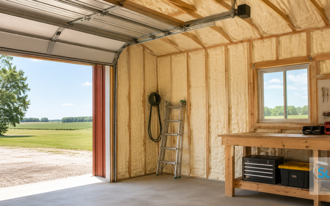 Why July Is a Smart Time to Insulate Your Garage or Workshop with Spray Foam