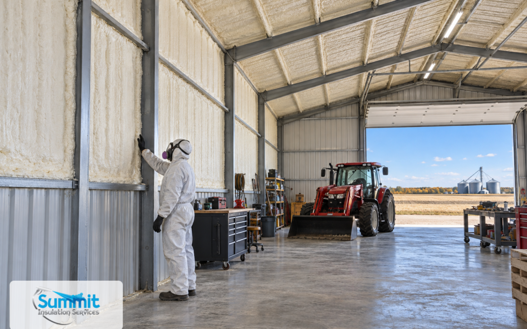 Why Metal Farm Shops Sweat: How Closed-Cell Spray Foam Helps Manage Condensation
